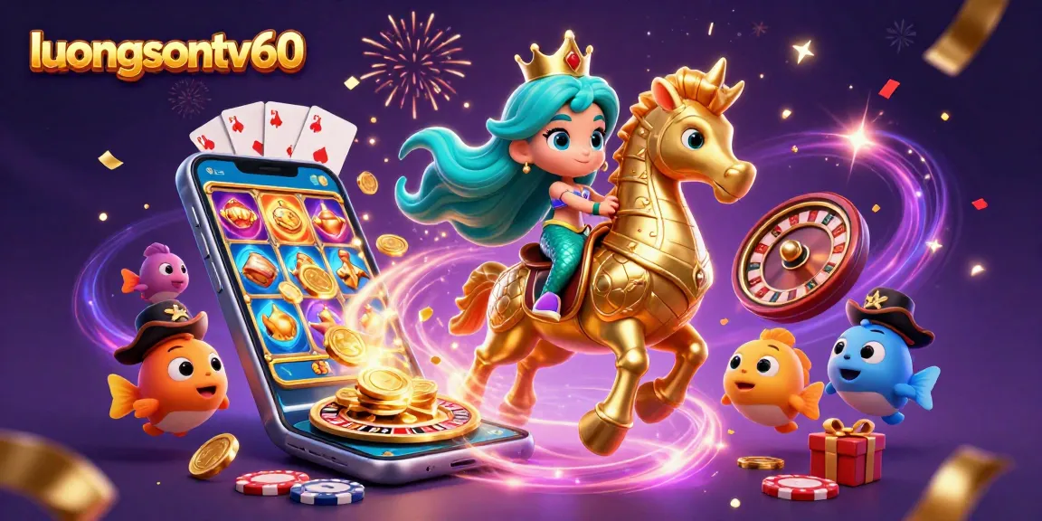Experience thrilling gameplay at luongsontv60 with colorful slot games and captivating characters.