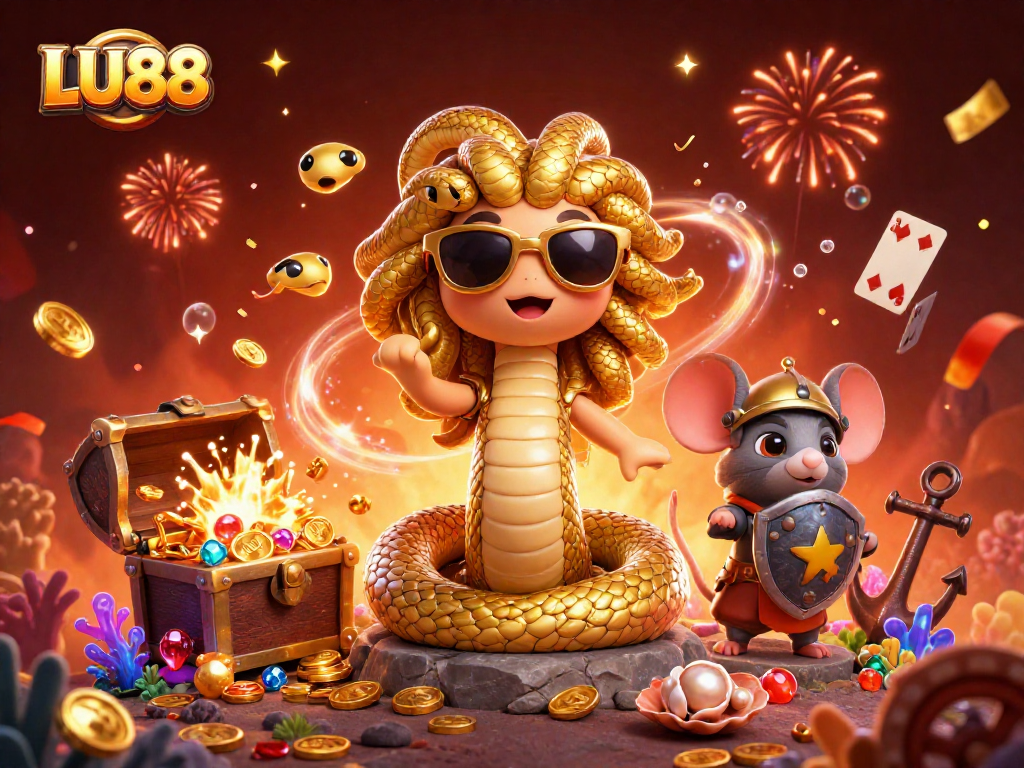 Experience thrilling games at LU88 with fabulous Medusa and playful casino elements!