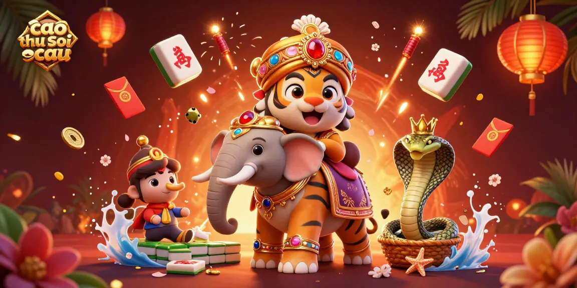 Engage with cao thu soi cau as vibrant gaming elements blend with rich 3D visuals in this immersive illustration.