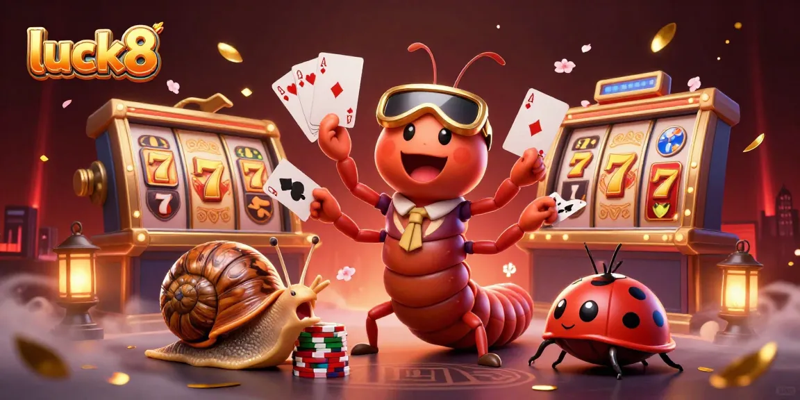 Spin the luck8 slots with vibrant characters and dynamic elements in a vibrant casino scene.