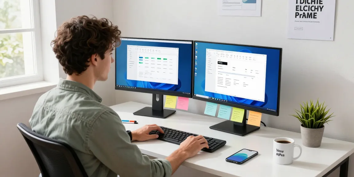 Download WPS Office while showcasing a modern workspace with a professional using productivity tools.