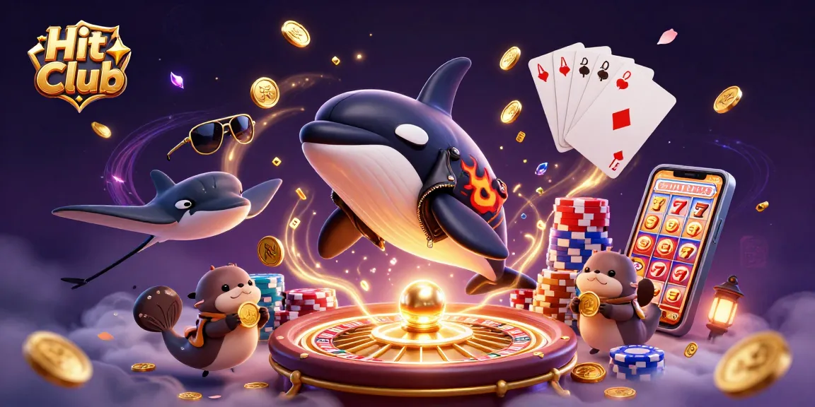 Experience thrilling gameplay at Hit Club with vibrant characters and rich casino elements.
