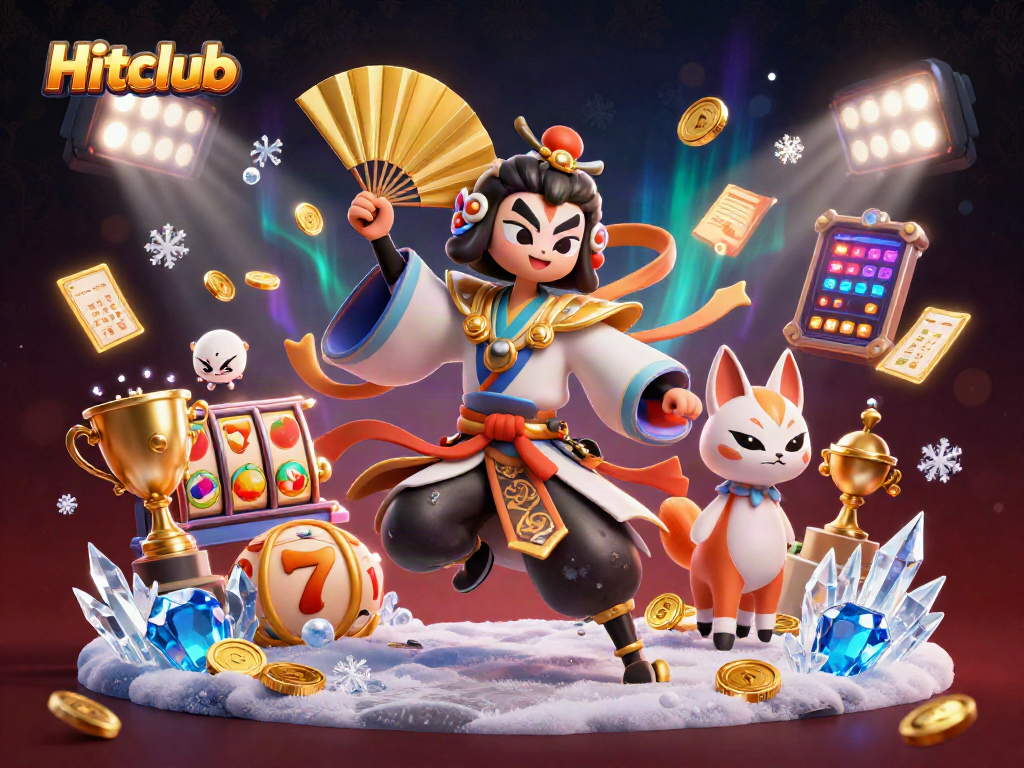 Hitclub offers an exciting slot gaming experience with dynamic visuals and captivating characters.