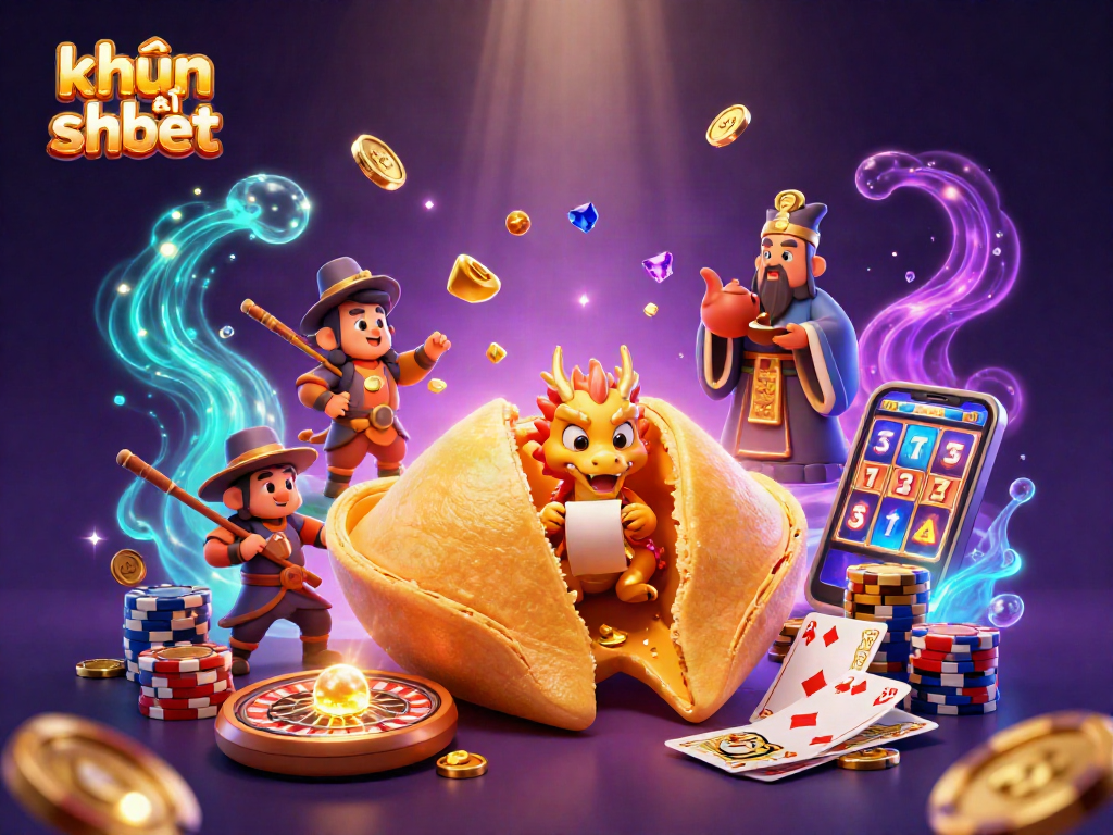 Experience the excitement of khuyến mãi shbet with vibrant casino elements in an immersive 3D scene.