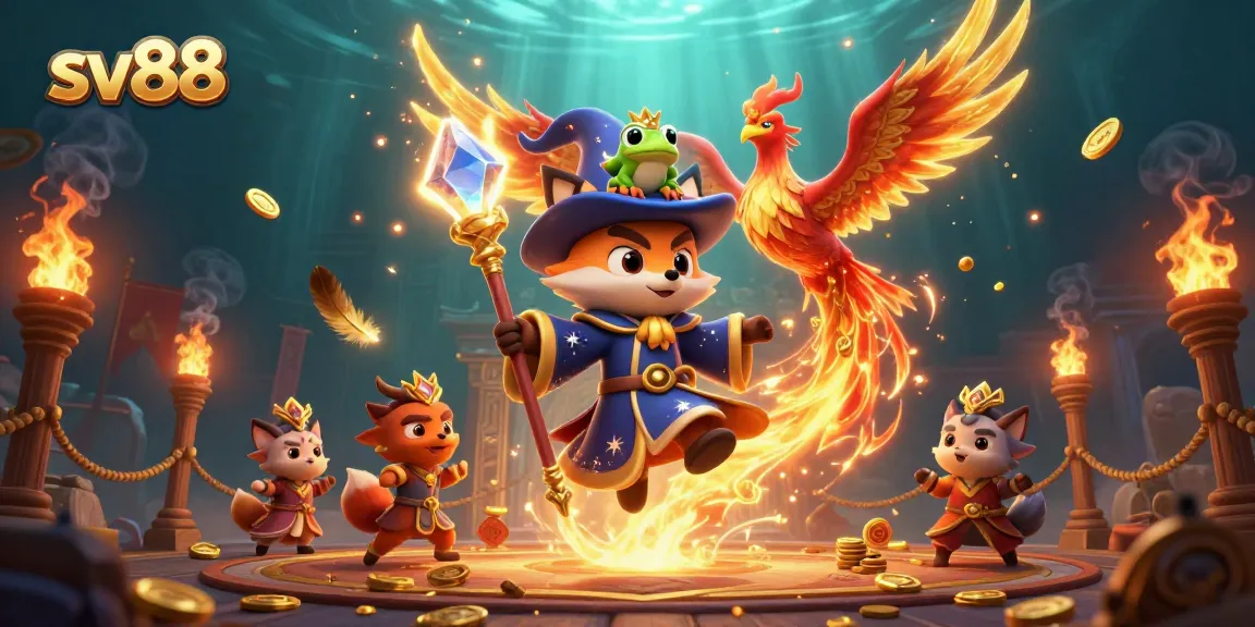 Experience thrilling gameplay at sv88 with mystical characters and dynamic casino elements.