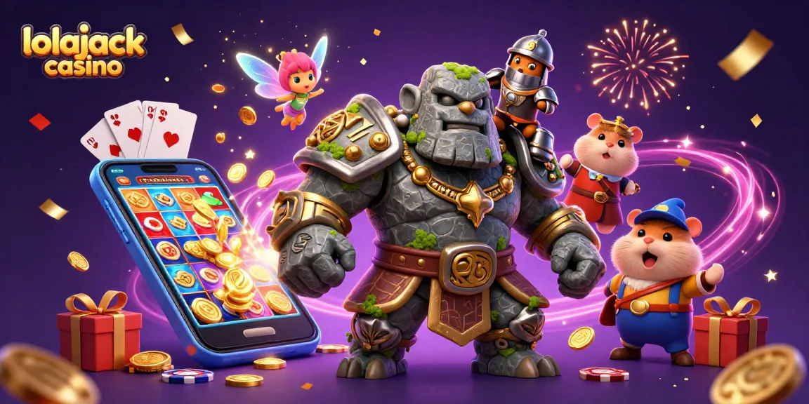 Experience thrilling games at lolajack casino with magical characters and immersive visuals.